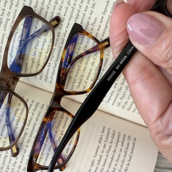 diff eyewear reese bluelight glasses lot of 3 new main image 2